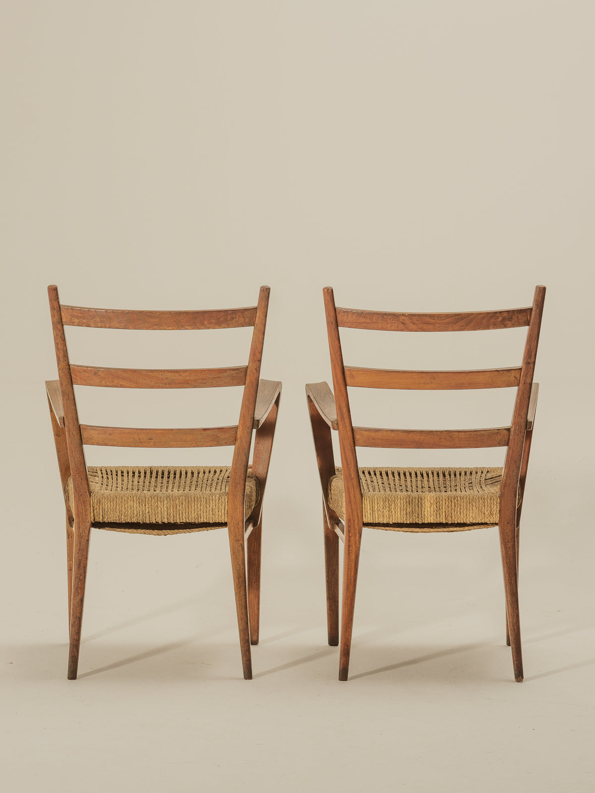 Ladderback Chairs by Guglielmo Pecorini