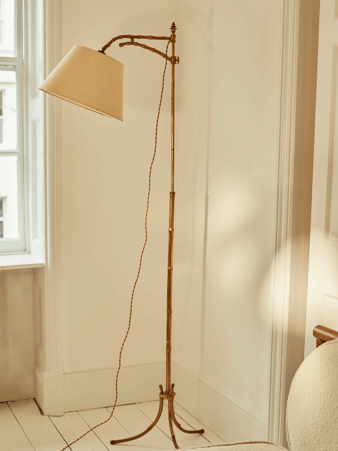 Maison Baguès Bamboo Standing Lamp
