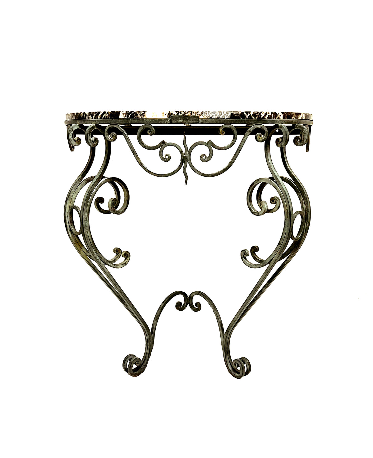 French Wrought Iron Console