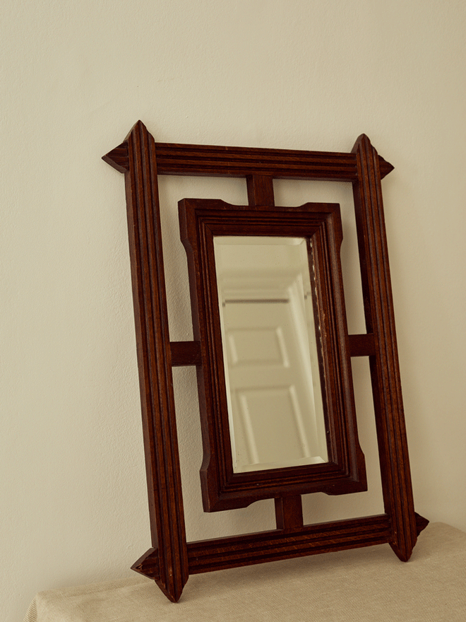 Timber Strap Mirror